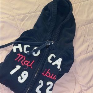 Hollister zip up sweater